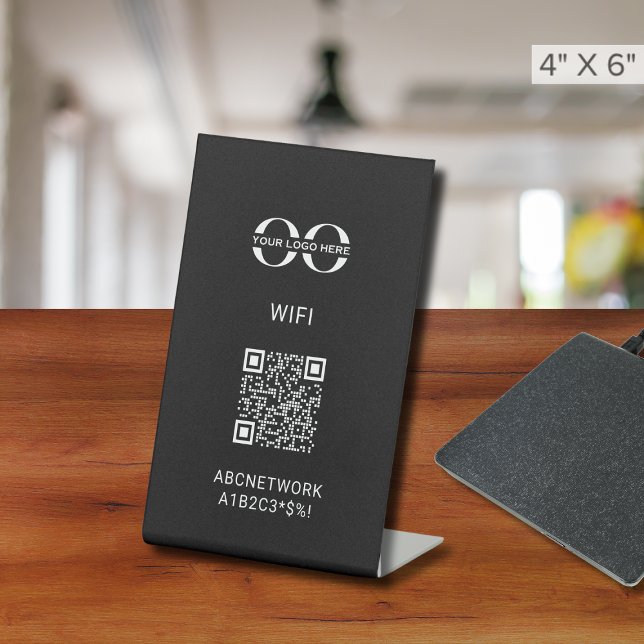 Expositor En L Código QR Wifi (Subido por el creador)