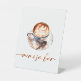 Expositor En L Coffee Love is Breaking Mimosa Bar