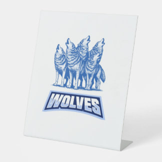 Expositor En L Cojín decorativo Wolves
