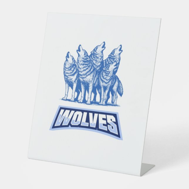 Expositor En L Cojín decorativo Wolves (Anverso)