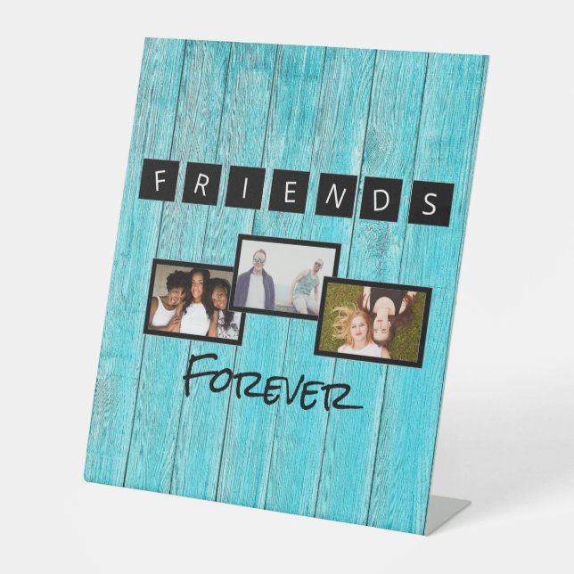 Expositor En L Collage personalizado de fotos de plantillas de dí (Anverso)