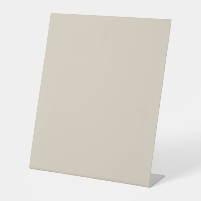 Expositor En L Color sólido de línea natural (Anverso)