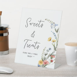 Expositor En L Coloridas acuarelas Frescas Dulces y Tratamientos