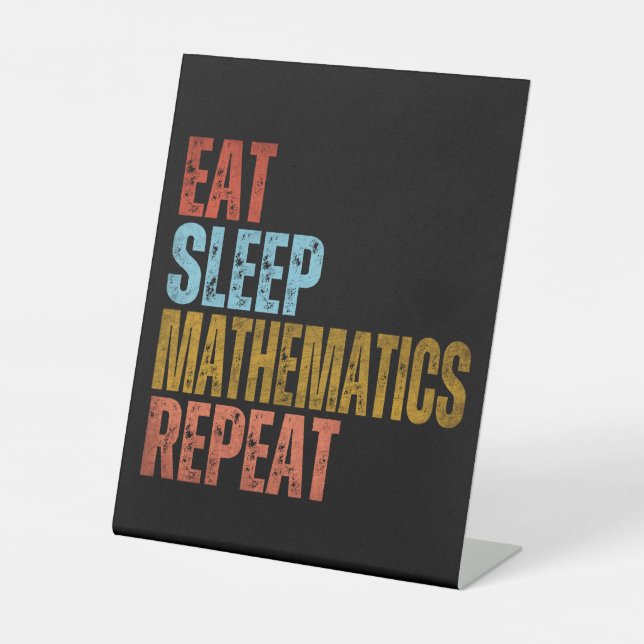 EXPOSITOR EN L COMER DORMIR MATEMÁTICAS REPETIR (Anverso)