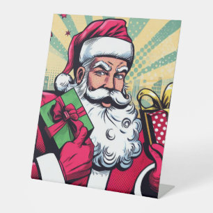 Expositor En L Comic book Santa/Navidades