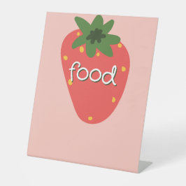 Expositor En L Comida para el primer cumpleaños de Berry