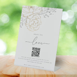 Expositor En L Comparte el código QR de la foto de la Boda de Lov