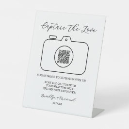 Expositor En L Compartir código QR de fotos Captura El Amor
