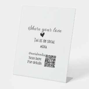 Expositor En L Compartir el análisis de amor código QR agregar de