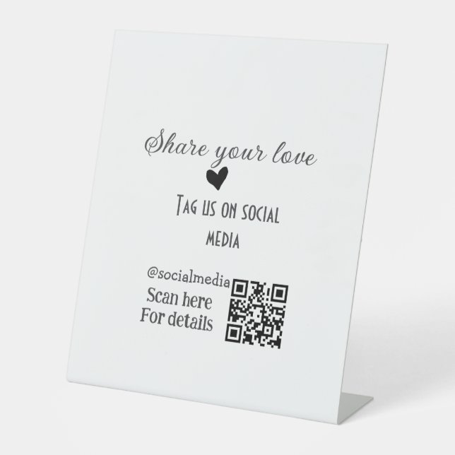 Expositor En L Compartir el análisis de amor código QR agregar de (Anverso)