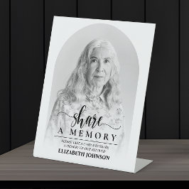 Expositor En L Compartir memoria - Foto conmemorativa del funeral