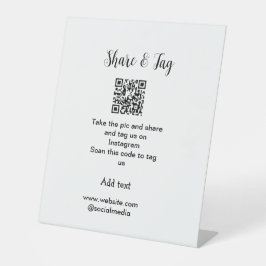 Expositor En L Compartir y etiquetar en el análisis de Instagram 