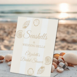 Expositor En L Conchas marinas y campanas de boda: Desayuno nupci