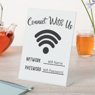Expositor En L Conectarse con nosotros Wifi