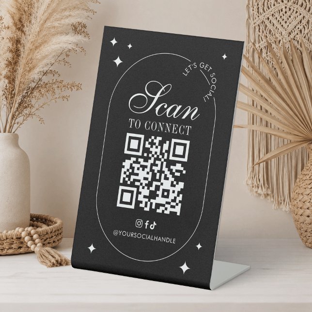Expositor En L Conéctate Con Nosotros Código QR de Redes Sociales (Subido por el creador)