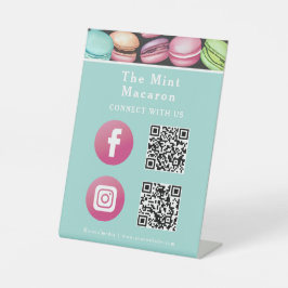 Expositor En L Conéctate Con Nosotros | Moneda de Macaron frances