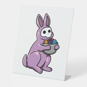 Expositor En L Conejo Gótico Bunny Gótico Gótico Emo de Pascua Gó