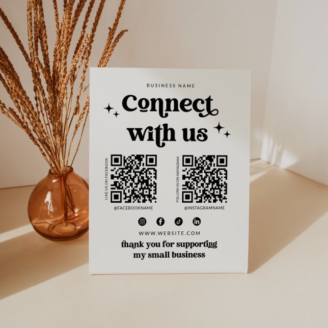 Expositor En L Conexión Retro Con El Rótulo De Medios Sociales Es (Subido por el creador)