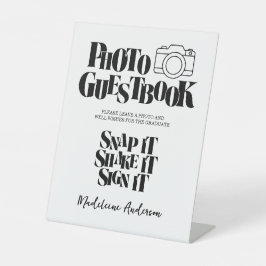 Expositor En L Congrats Graduation Photo Guestbook