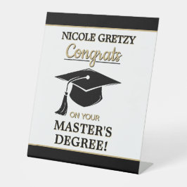 Expositor En L Congrats! Master's Degree Graduation 