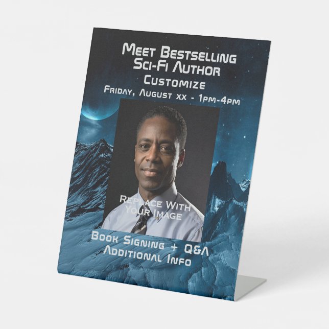 Expositor En L Conoce el tema del autor SciFi (Anverso)