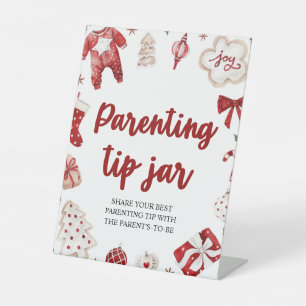 Expositor En L Consejo de crianza de invierno Rótulo Jar Advice B