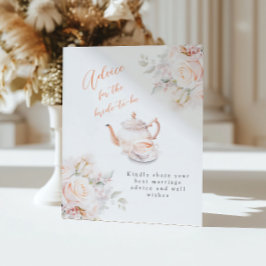 Expositor En L Consejo de Fiesta de Té de Novias Pastel Blooms