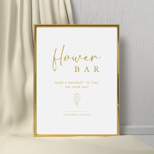 Expositor En L Construir minimalista tu Bouquet Floral Baby Showe