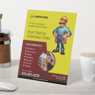 Expositor En L Contractores eléctricos