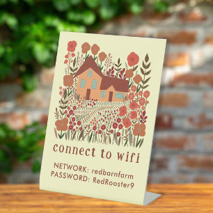 Expositor En L Contraseña de inicio de sesión WIFI de alquiler de