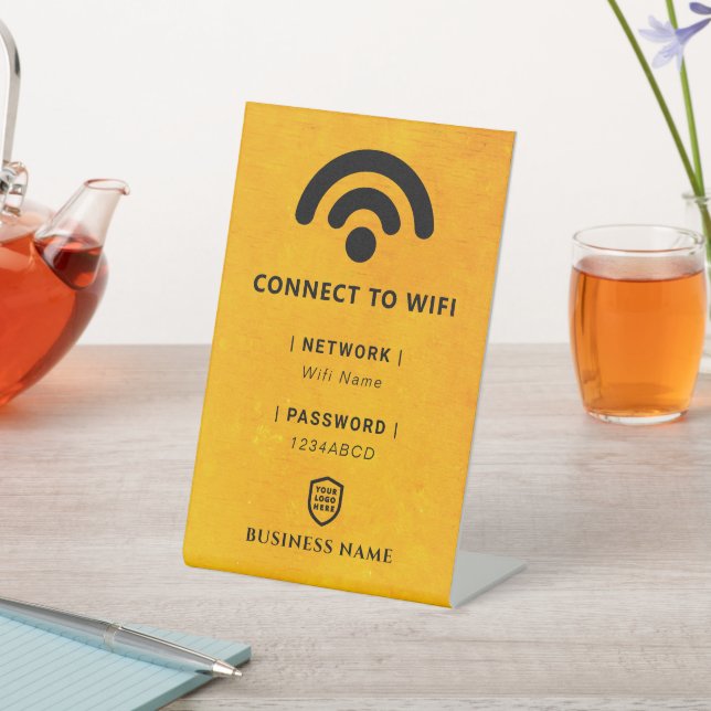Expositor En L Contraseña de red Wifi (In Situ)