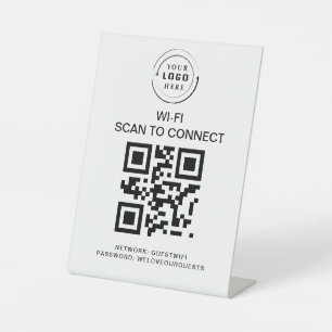 Expositor En L Contraseña de Wifi Análisis de código QR para co