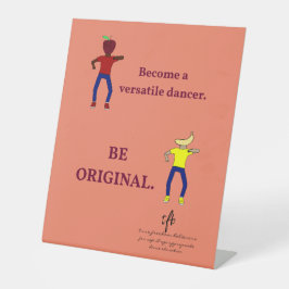 Expositor En L Convertirse en un bailarín versátil Salmon