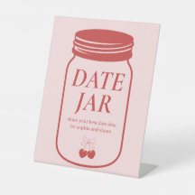 Coquette Bridal Shower Game Date Noche Idea Rótulo