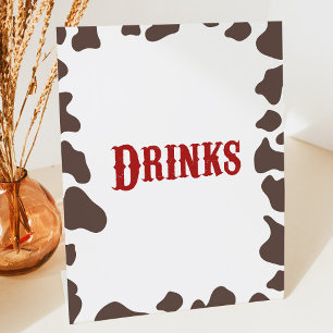 Expositor En L Cowboy Rodeo Western Bebe Table