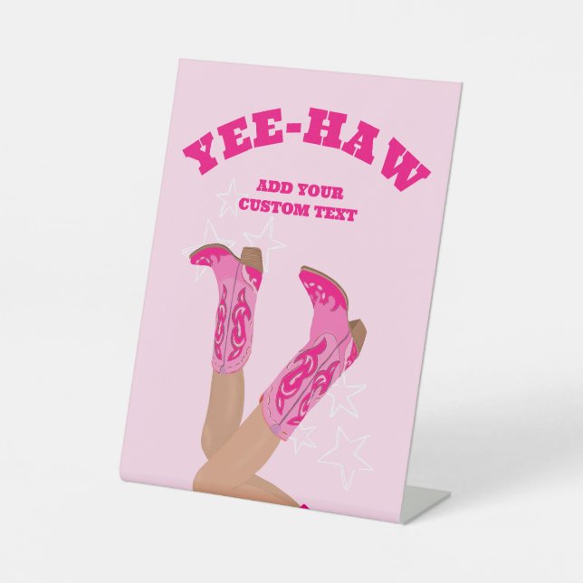 Expositor En L Cowgirl Pink (Anverso)