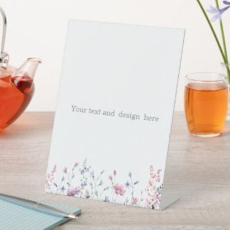 Expositor En L crea tu propio blanco personalizable