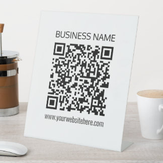 Expositor En L Crea un código QR de empresa al instante y con tex