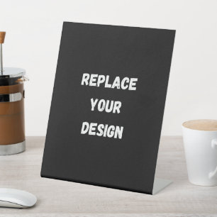 Expositor En L Crear su propio diseño personalizado negro