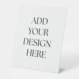 Expositor En L Create Your Own Pedestal Sign