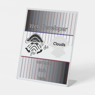 Expositor En L Creating Pedestal Sign