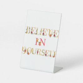 Expositor En L Creer en ti mismo