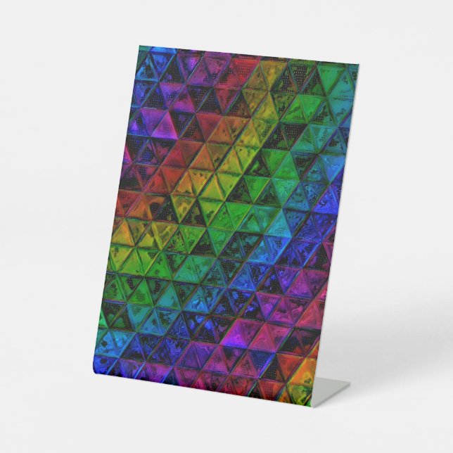 Expositor En L Cristal de orgullo (Anverso)