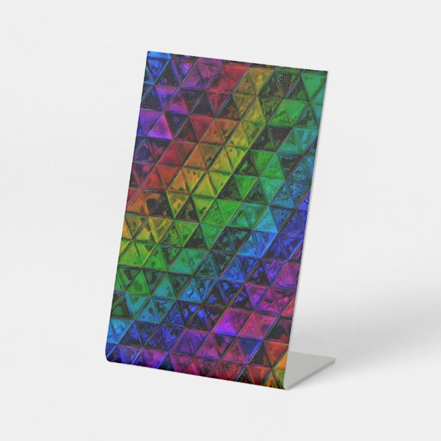 Expositor En L Cristal de orgullo (Anverso)