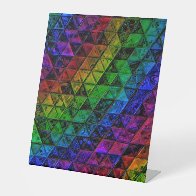 Expositor En L Cristal de orgullo (Anverso)