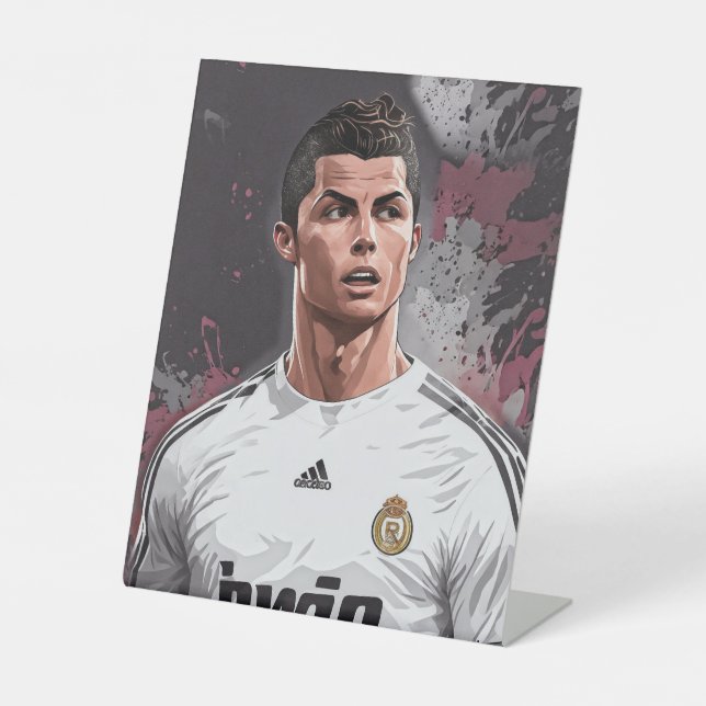 Expositor En L Cristiano Ronaldo poster (Anverso)