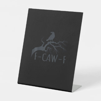 Expositor En L Crow F-Caw-F Retro Crow