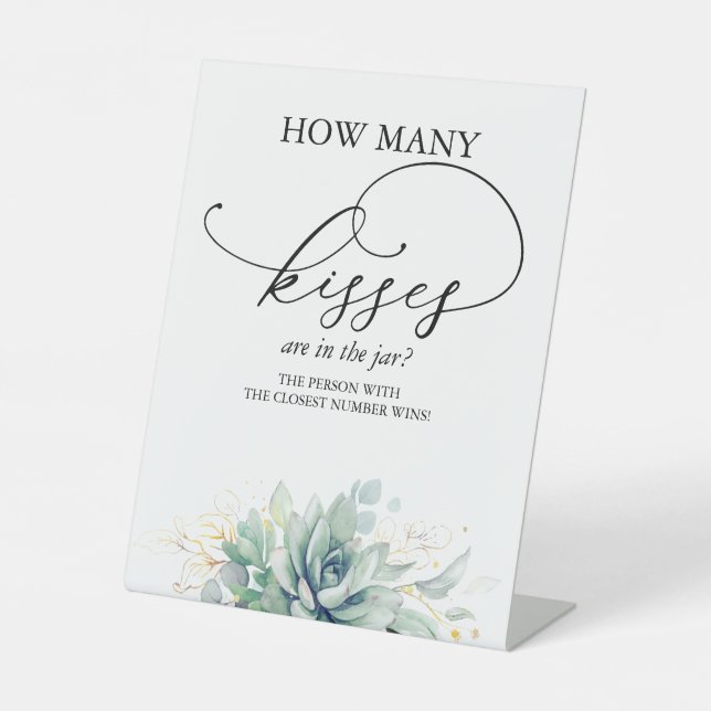 Expositor En L ¿Cuántos besos hay en el frasco? (Anverso)