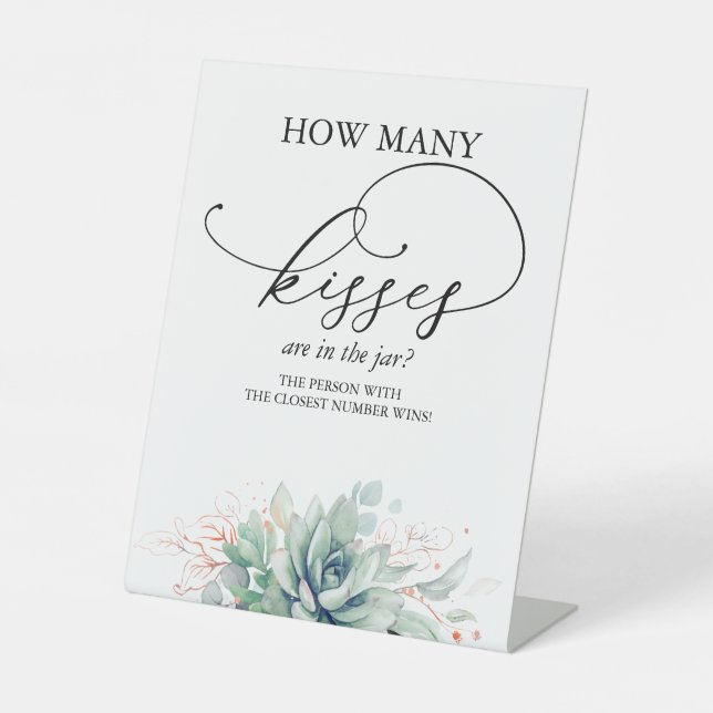 Expositor En L ¿Cuántos besos hay en el frasco? (Anverso)