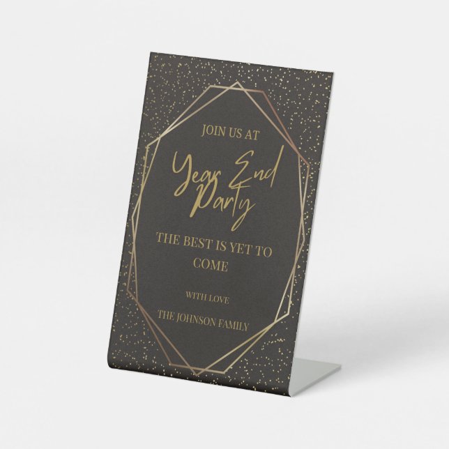 Expositor En L Cuenta regresiva para 2025: ¡Celebrar el Año Nuevo (Anverso)